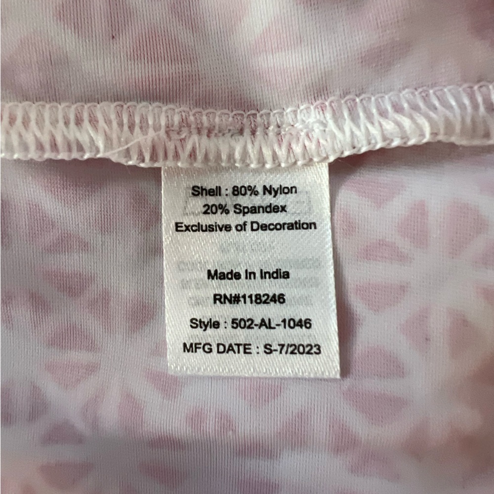 Cabana Life Algarve Hooded Cover Up Dress in Coral Pink/White, size S - Picture 9 of 13